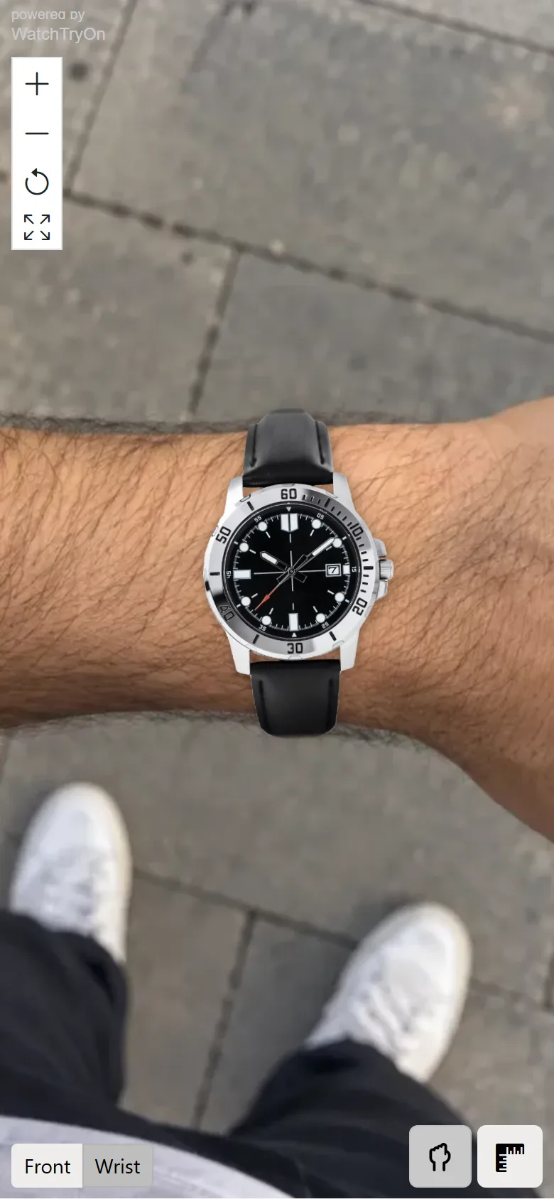 The Titan Guard rendered on a wrist photo
