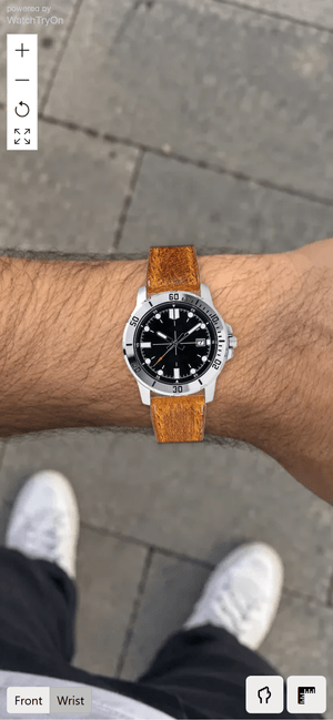 Several straps shown one after the other on the same watch and wrist
