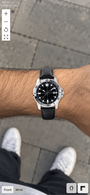 Several watches shown one after the other on a wrist photo